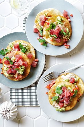 Tuna Tostadas