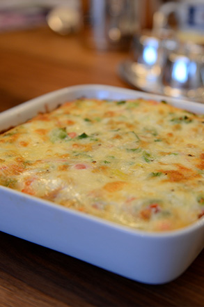 Cheese in Green Salsa