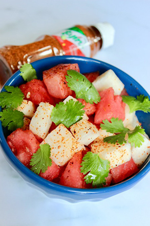 Watermelon & Jicama Salad